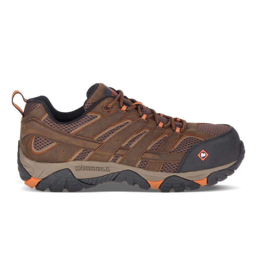 Chaussure de Securite Merrell Moab Vertex Vent Comp Toe Marron Homme | O.O.HMUG